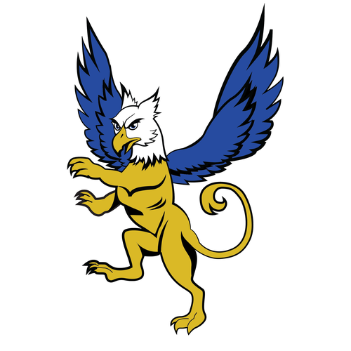 Griffin logo with the title 'Griffin Logo for High School'
