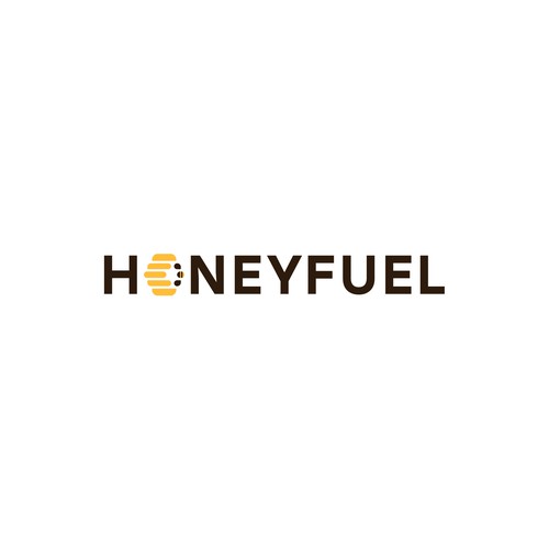 Beehive design with the title 'Honeyfuel'