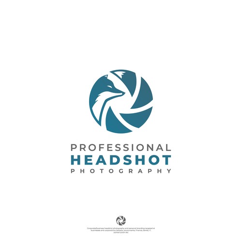 Shutter logo with the title 'Professional HEADSHOT photography'