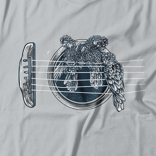 Guitar t shirt sales designs