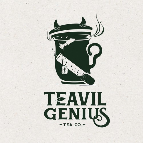 Wicked logo with the title 'Teavil Genius'