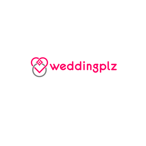 线画标志的标题是“为增长最快的婚礼网站创建一个标志”
