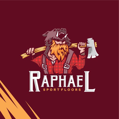 Cartoon brand with the title 'Raphael'