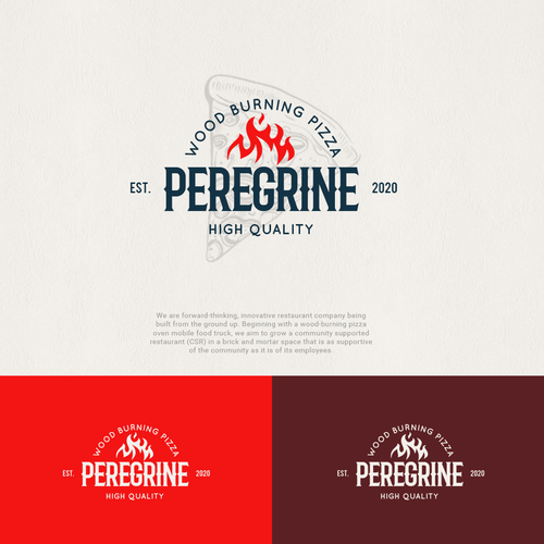 Brave logo with the title 'Peregrine'