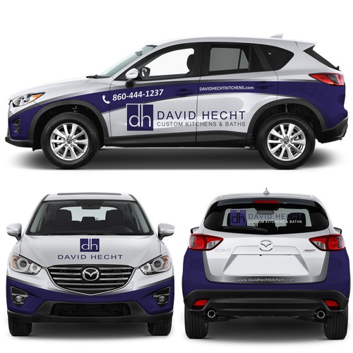 Bath design with the title 'David Hecht Custom Kitchens & Baths'