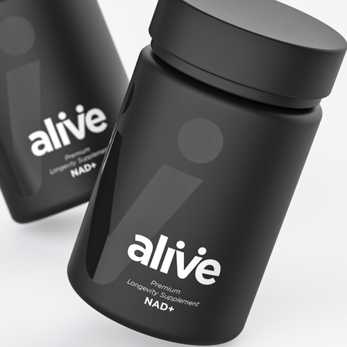 Minimalist label with the title 'Minimalist Elegance: Premium Supplement Packaging Design'