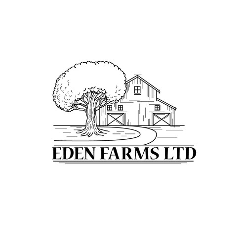 Barn logo with the title 'Eden Farms Ltd'
