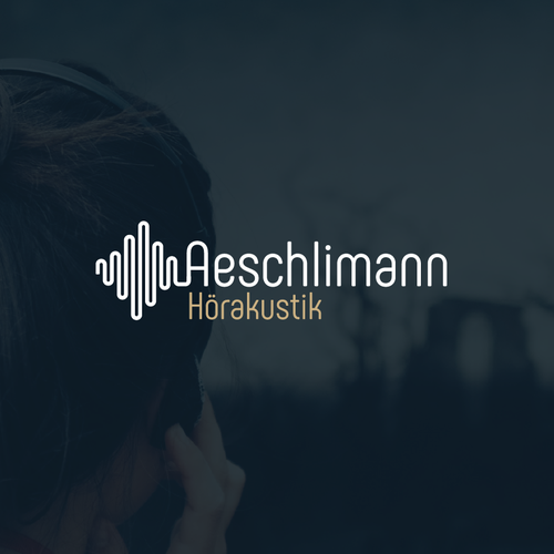 Sound brand with the title 'Aeschlimann Hörakustik/Audiology'