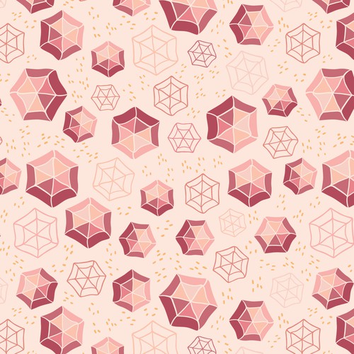 Delicate design with the title 'Pattern for toddler apparel'