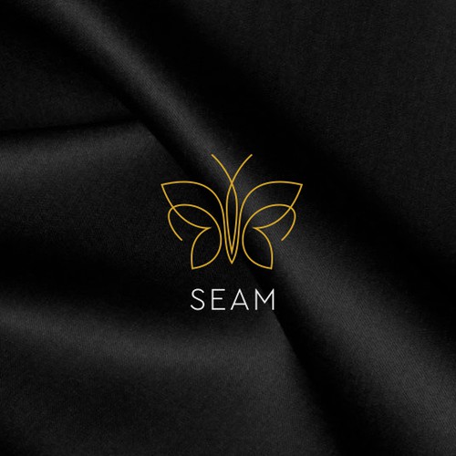 Clothing brand with the title 'SEAM Logo (proposal)'