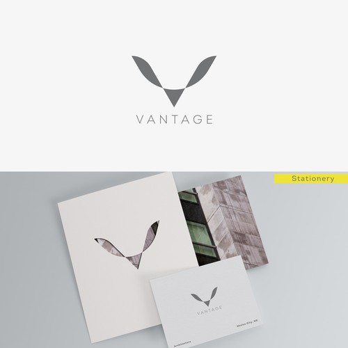 Stationery logo with the title 'Logo for Achitecture Firm '