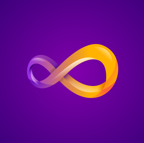 creative infinity logo design