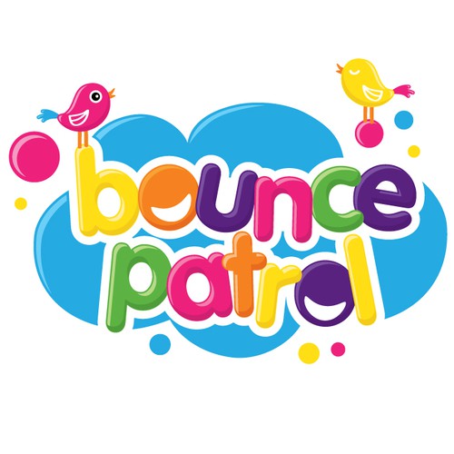 Bird logo with the title 'Bounce Patrol'