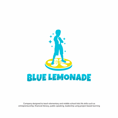 Entrepreneur logo with the title 'Blue Lemonande'