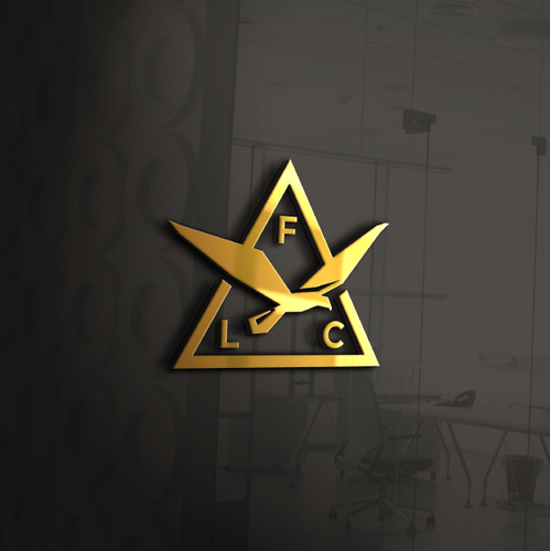 Eagle design with the title 'logo for financial consultan'