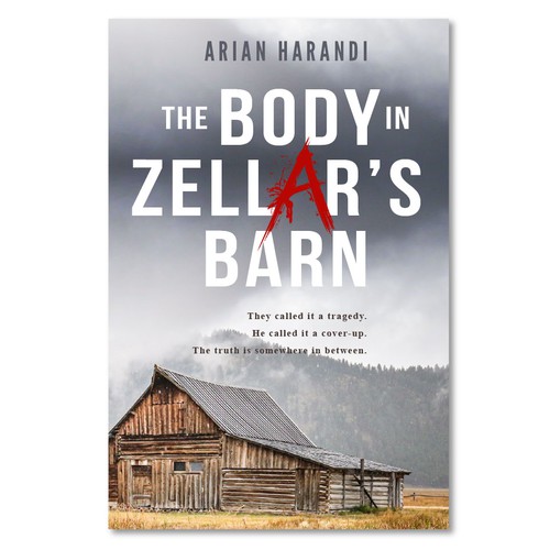 Cinematic design with the title 'YA Book CoverDesign'