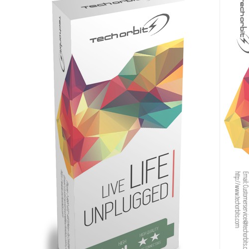 Contemporary packaging with the title 'Laptop Battery Packaging'