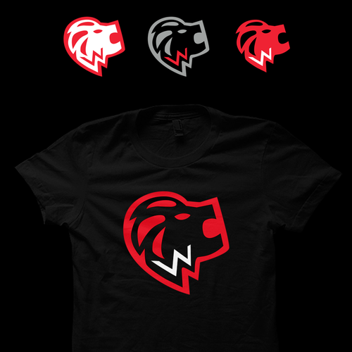 Sticker logo with the title 'Logo Leon'