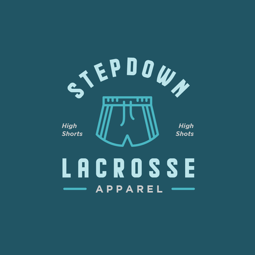 Sportswear logo with the title 'Logo design entry'