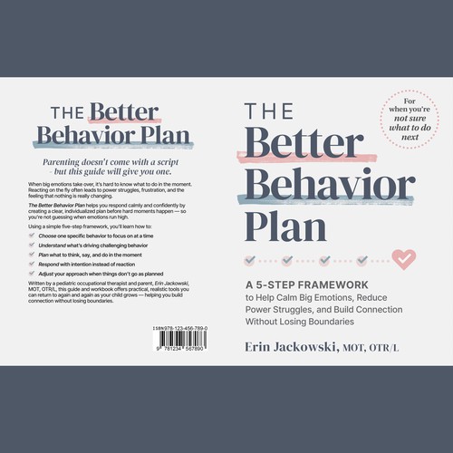 Psychology book cover with the title 'Framework Book for Better Behavior'