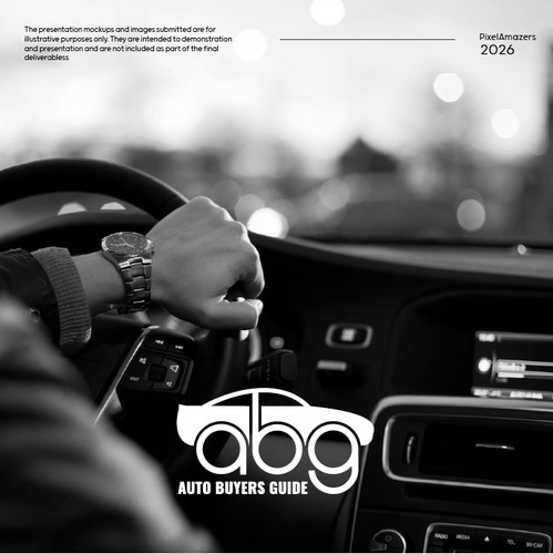 Automotive design with the title 'Auto Buyers Guide'