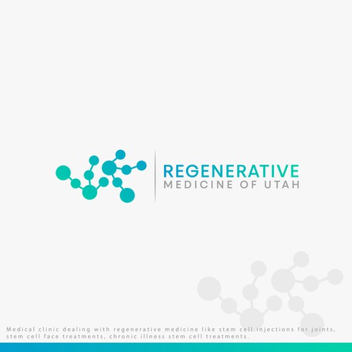 Elixir logo with the title 'Logo concept for a medical clinic'