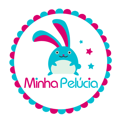 Bunny logo with the title 'Create the next logo for Minha Pelúcia'