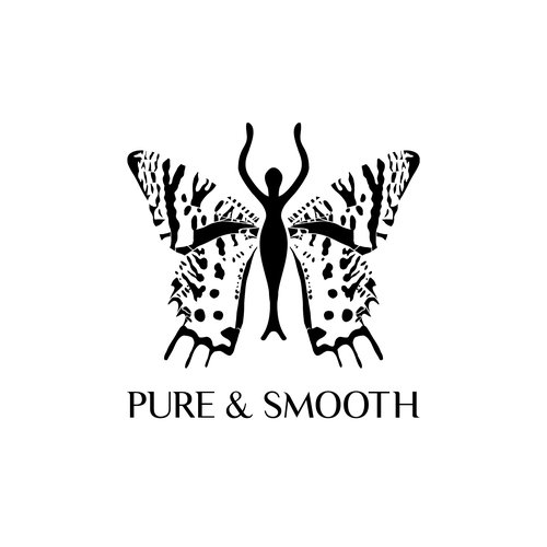 Holistic brand with the title 'Pure & Smooth logo concept'