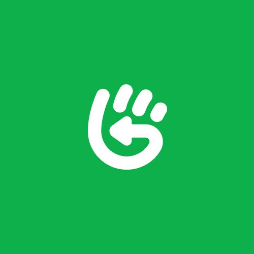 Cash design with the title 'GrabCash Logo Design'