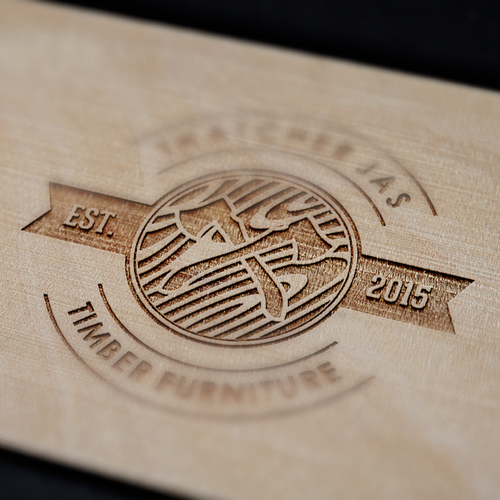 Timber logo with the title 'logo for Timber Furniture'