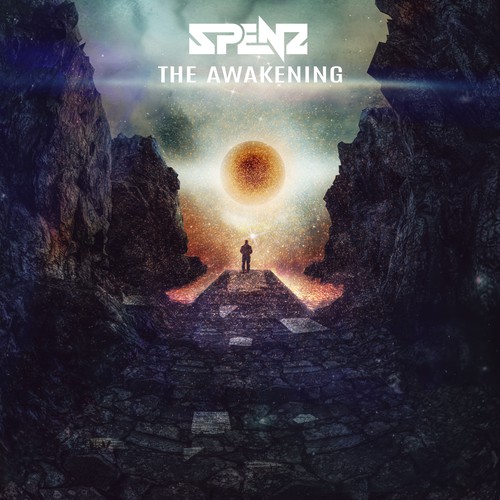 Fantasy artwork with the title 'Cover for music album'