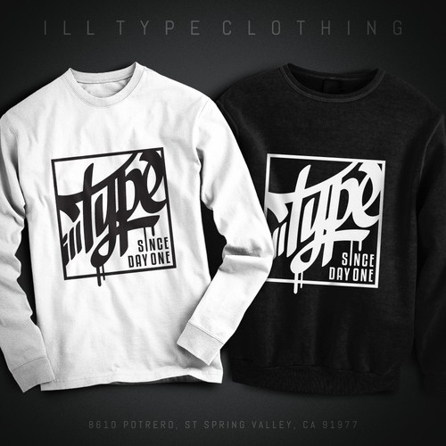 Graffiti design with the title 'Hip Hop T-Shirt Design'