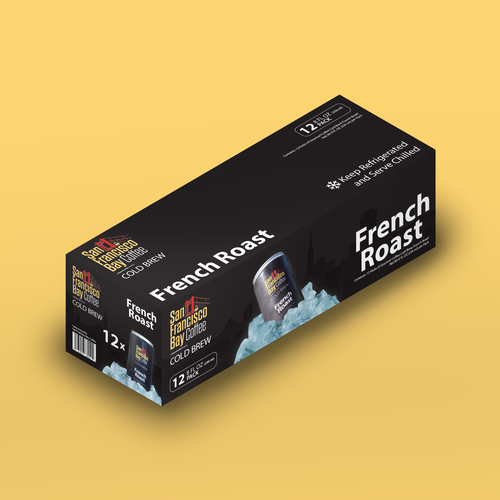 San Francisco design with the title 'San Fransisco Bay - French Roast'