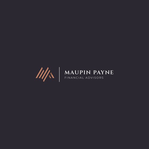 Financial advisor logo with the title 'Maupin Payne'