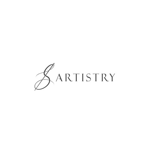 Thread design with the title 'S Artistry logo design'