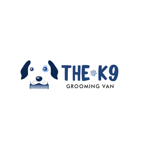 Pet grooming logo with the title 'The K9 '