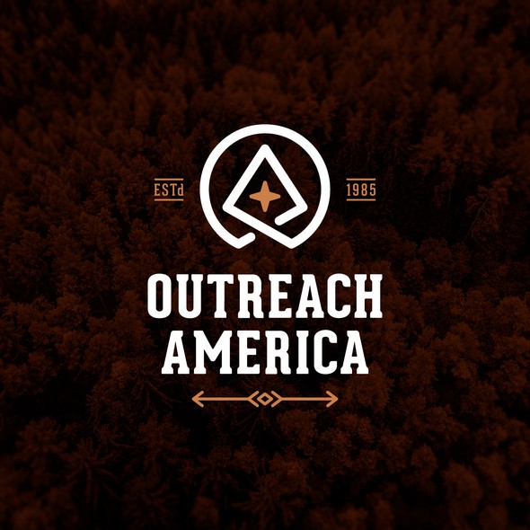 Wilderness design with the title 'Outreach America'