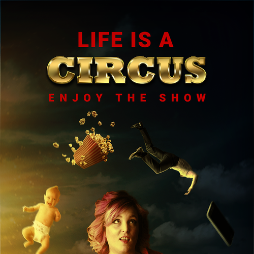 Show design with the title 'Angela Witczak book cover'