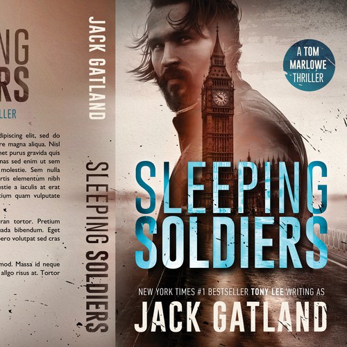 Action book cover with the title 'Sleeping Soldiers'