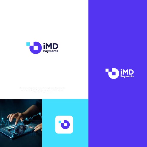 Startup brand with the title 'iMD Payments'