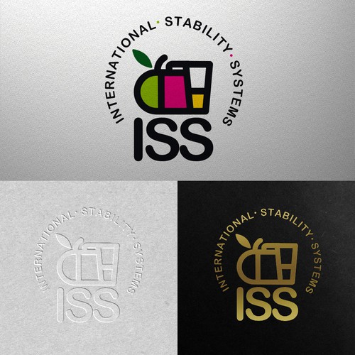 Product brand with the title 'ISS logo'