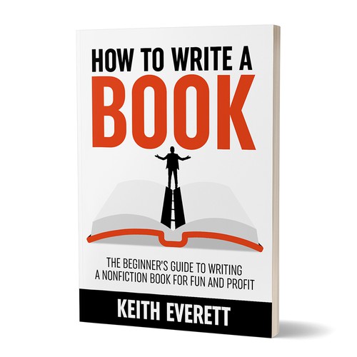 Writing design with the title 'Book Cover'