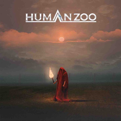 Trippy design with the title 'CD Cover Album Rock Bandv'