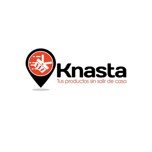 Basket logo with the title 'knasta'