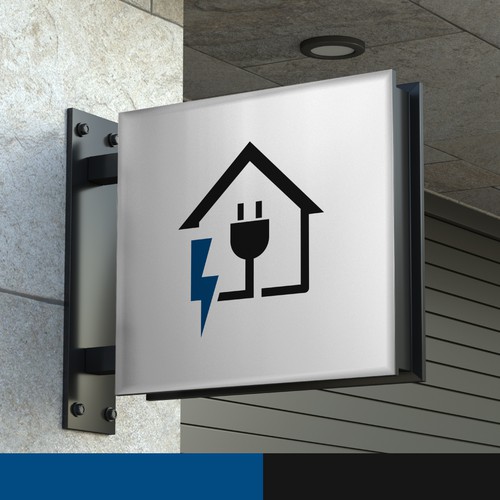 Residential logo with the title 'Codispoti Electrical services'