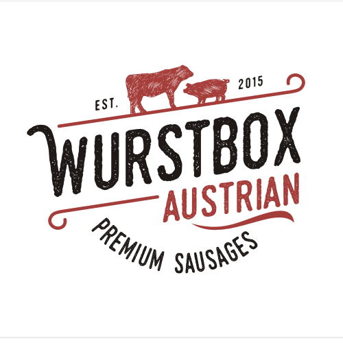 Pork logo with the title 'Sausages'