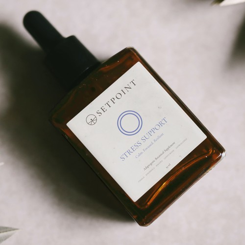 Supplement label with the title 'Botanical Supplement'