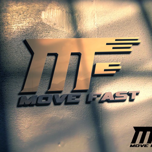 Measurement logo with the title 'My design to Move fast company'