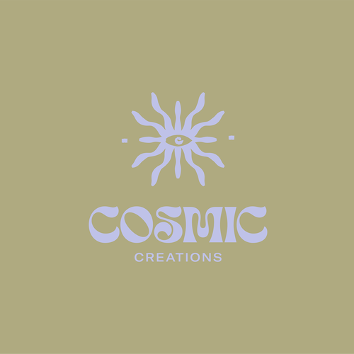 Cosmos design with the title 'psychedelic clothing company'