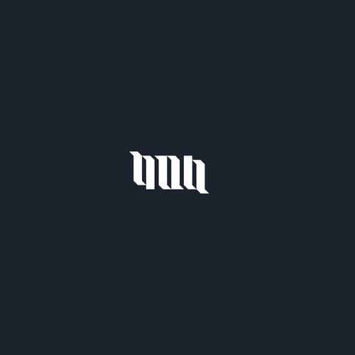 Ambigram logo with the title 'Ambigram Logo Design for 40Q'